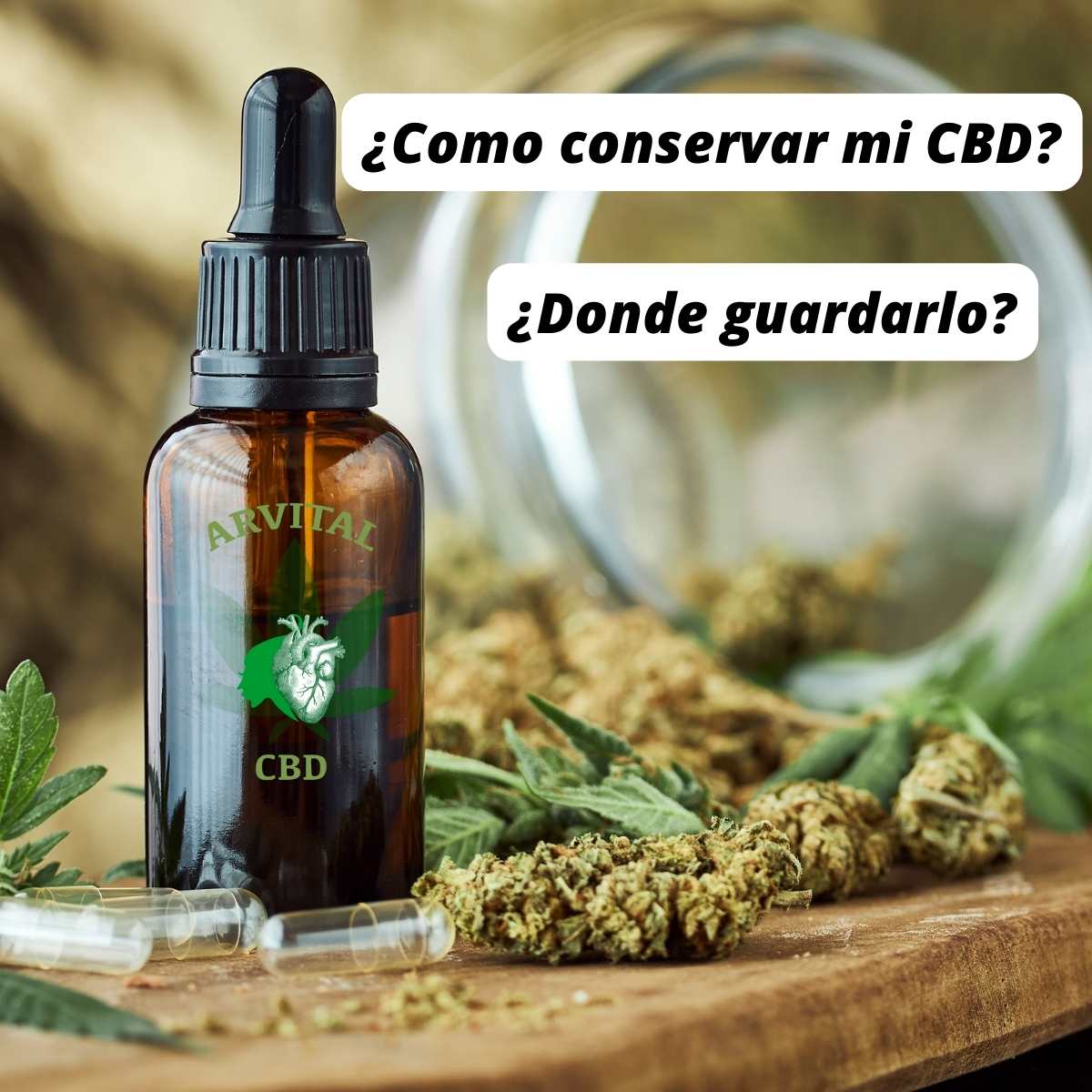 Guía Completa para Almacenar y Transportar el CBD de Forma Efectiva con Arvital CBD